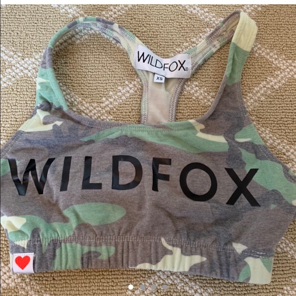 Wild fox camo sports bra - Picture 2 of 2